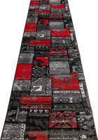 Patchworks Abstract Hallway Runner Rug 2676-RS