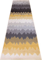 Rizzy Chevron Hallway Runner Rug BF086 Silver ET