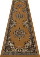 Bello Traditional Hallway Runner Rugs 99 L. Beige
