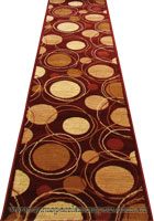 Hawaii Hallway Runner Rug 2364 Red