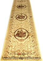 Rovigo Hallway Runner Rug 3528A Cream Cream