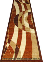 Rovigo Hallway Runner Rug 4181B Cream Rose