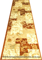 Rovigo Hallway Runner Rug 4634A Rose Rose