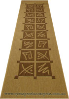 Sisalo Flatweave Hallway Runner Rug 821-634D