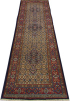 Moud Hand Knotted Wool Hallway Runner Rug