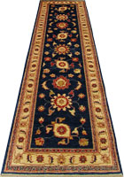Tolidi Hand Knotted Wool Hallway Runner Rug