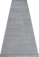Lush Modern Plain Hallway Runners 14344 L. Grey