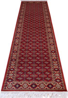 Afghan Traditional Hallway Runner Rugs 344 Red