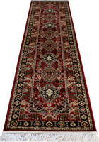 Afghan Traditional Hallway Runner Rugs 4338 Red