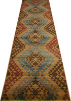 Chicago Hallway Runner Rug 352A Yellow L.Beige