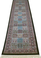 Melbourne Traditional Hallway Runner Rugs 87214 D. Blue