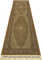Melbourne Mahi Persian Hallway Runner Rug 87034A Walnut