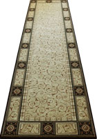 Milano Traditional Border Hallway Runner Rugs 165B