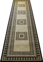 Milano Traditional Medallion Hallway Runner Rugs 376J
