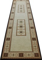 Milano Traditional Medallion Hallway Runner Rugs 520H