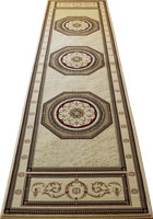 Milano Traditional Medallion Hallway Runner Rugs 641J