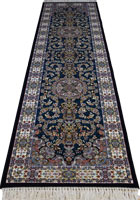 Persico Traditional Hallway Runner Rugs 802001 D. Blue