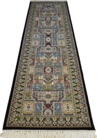 Persico Traditional Hallway Runner Rugs 802011 D. Blue