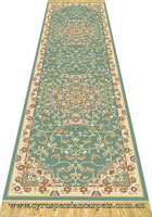 Sydney Hallway Rug 7016A Blue Cream