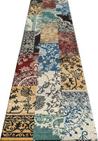 Vintage Hallway Runner Rugs HB127 Multi Multi