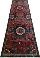 Nahavand Hand Knotted Wool Runner (Size 285 x 99cm)