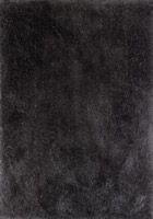 Los Angeles Plain Shaggy Rugs 9724 Steel