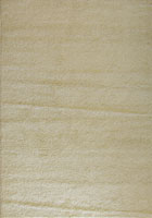Mystique Plain Shaggy Rugs Cream