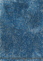 Shell Plain Shaggy Rug 370 Blue
