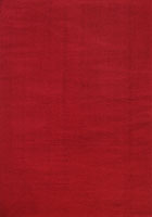 SoHo Plain Shaggy Rugs PC00A Cherry Cherry