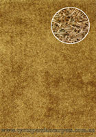 Viscose Plain Shaggy Rug S14 L Brown