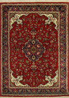 Kum Medallion Hand Knotted Silk Rug