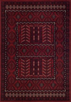 Afghan Traditional Geometric Rugs AFG 201