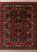 Afghan Traditional Medallion Rugs 4338 Red