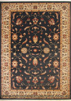 Dallas Traditional Floral Rug 7982D D. Grey Cream