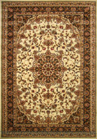 First Class Wool Traditional Medallion Rug 207-16597
