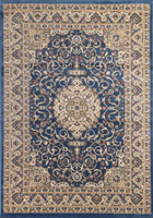 Gianni Traditional Medallion Rugs 600 Blue