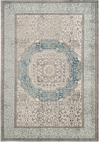 Loren Traditional Medallion Rugs E365A-L.Grey-Cream