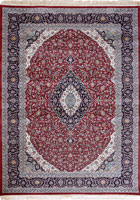 Melbourne Traditional Medallion Rugs 87107 Red