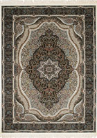 Melbourne Traditional Medallion Rugs 87120 Cream