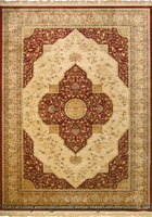 Mosaic Traditional Floral Rug 114-69C
