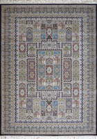 Persico Traditional Border Rugs 802011 D Blue