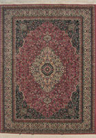 Super Istanbul Traditional Medallion Rug Bergama Pink