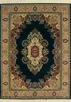 Super Istanbul Traditional Medallion Rug Noori-Navy
