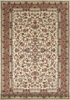 Sydney Turkish Floral Rugs 7015A Cream Rose