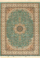 Tehran Traditional Medallion Rug 750201 Blue