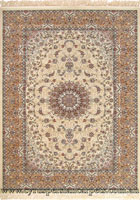 Tehran Traditional Medallion Rug 750558 Cream