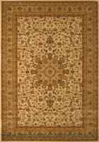 Venetian Traditional Medallion Rug 7515B Cream