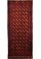Baluch Hand Knotted Wool Rug (Size 325 x 140cm)