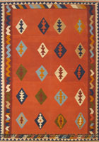 Persian Hand Woven Wool Kilim (Size 288 x 169cm)