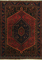 Hamedan Hand Knotted Wool Rug (Size 218 x 144cm)